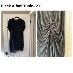 Black Alfani Tunic-size 2XL